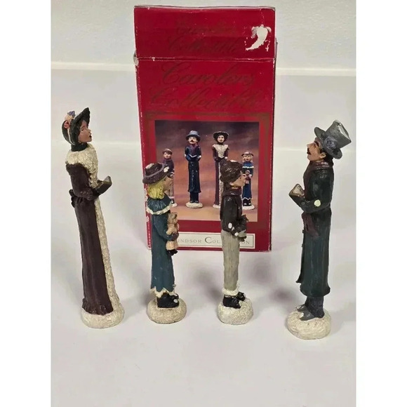 Windsor Collection Figurines Multicolor 6 inches Christmas Carolers - Picture 3 of 9